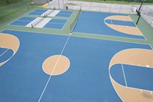 Constructeur court de pickleball